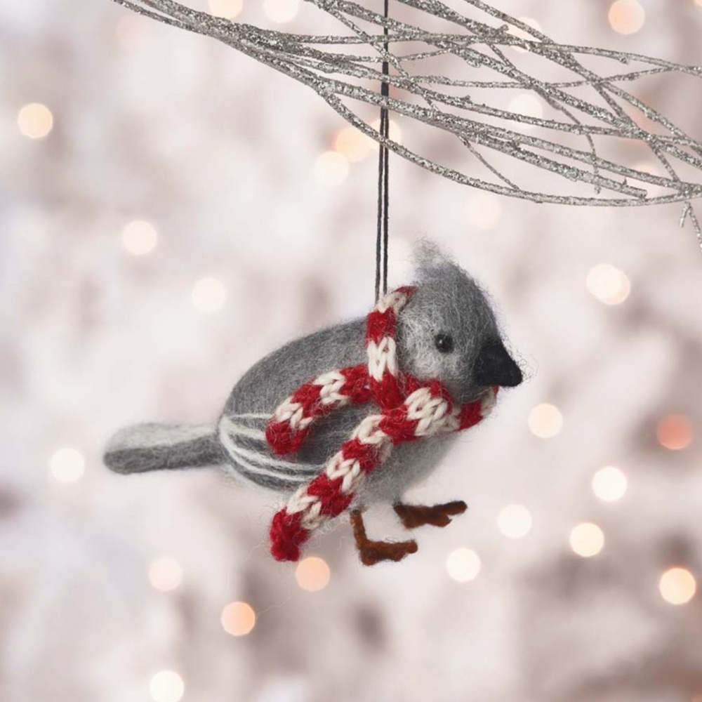 Cozy Titmouse Ornament